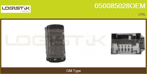 Switch, window regulator (050085028OEM)