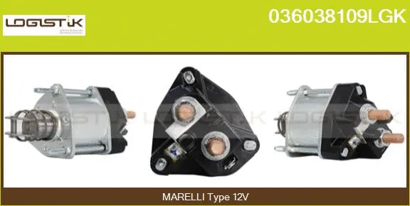 Solenoid Switch, starter (036038109LGK)