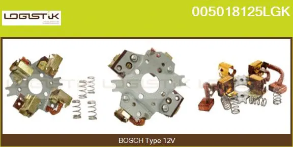 Holder, carbon brushes (005018125LGK)