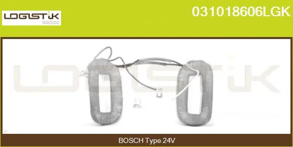 Field Winding, starter (031018606LGK)