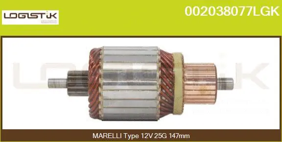 Armature, starter (002038077LGK)