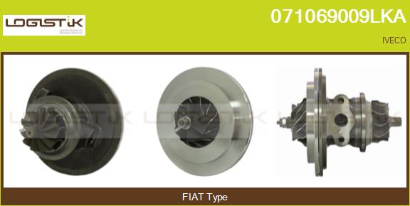 Core assembly, turbocharger (071069009LKA)