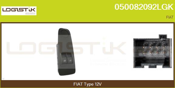 Switch, window regulator (050082092LGK)