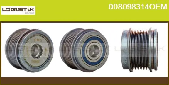 Belt Pulley, alternator (008098314OEM)