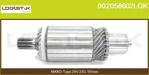 Armature, starter (002058602LGK)