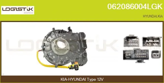 Clockspring, airbag (062086004LGK)