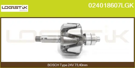 Rotor, alternator (024018607LGK)