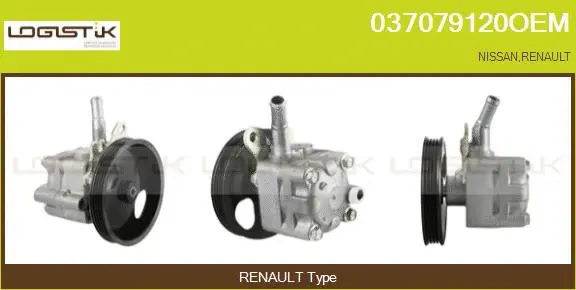 Hydraulic Pump, steering (037079120OEM)