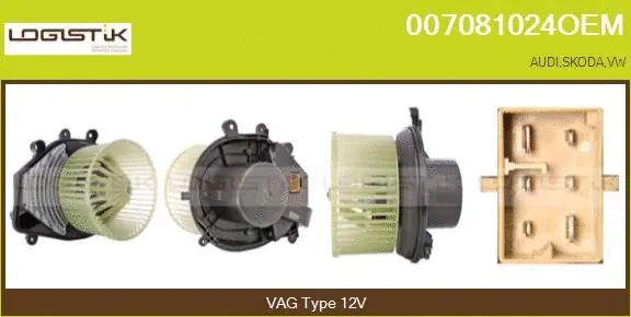 Interior Blower (007081024OEM)