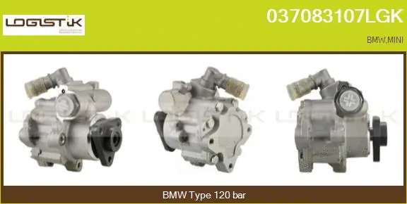 Hydraulic Pump, steering (037083107LGK)