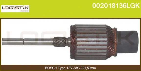 Armature, starter (002018136LGK)