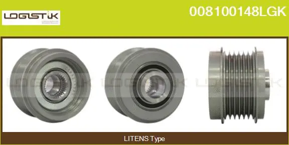 Belt Pulley, alternator (008100148LGK)