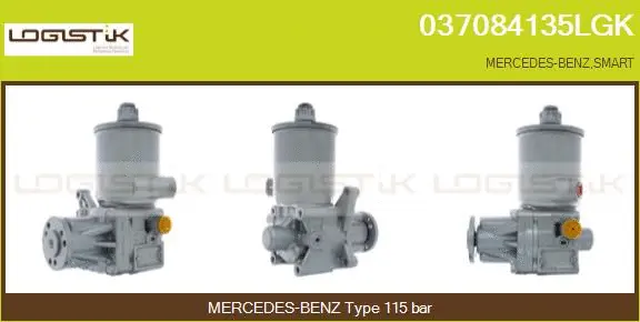 Hydraulic Pump, steering (037084135LGK)