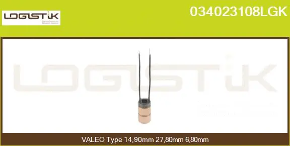 Slip Ring, alternator (034023108LGK)