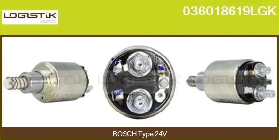 Solenoid Switch, starter (036018619LGK)