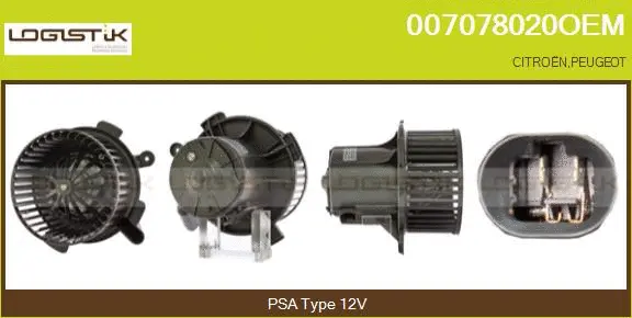 Interior Blower (007078020OEM)
