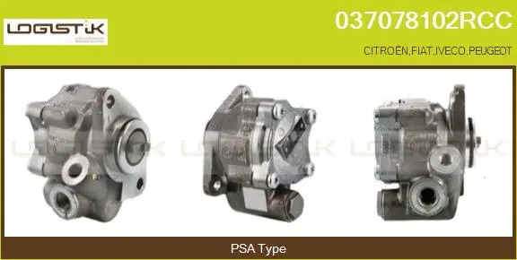 Hydraulic Pump, steering (037078102RCC)