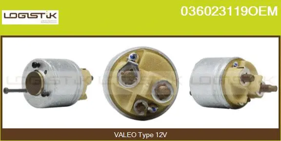 Solenoid Switch, starter (036023119OEM)
