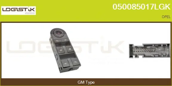 Switch, window regulator (050085017LGK)