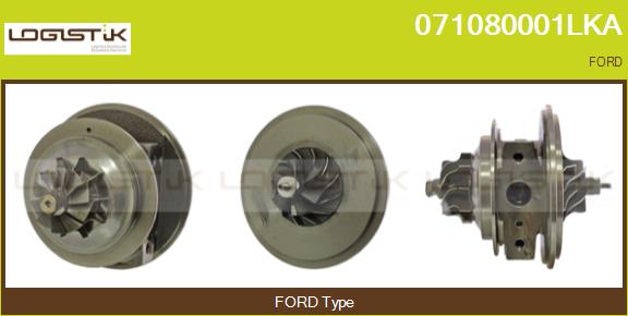 Core assembly, turbocharger (071080001LKA)