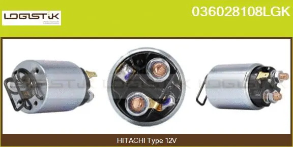 Solenoid Switch, starter (036028108LGK)