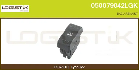 Switch, window regulator (050079042LGK)