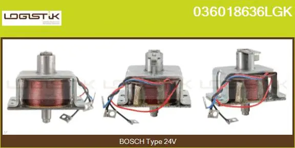 Solenoid Switch, starter (036018636LGK)