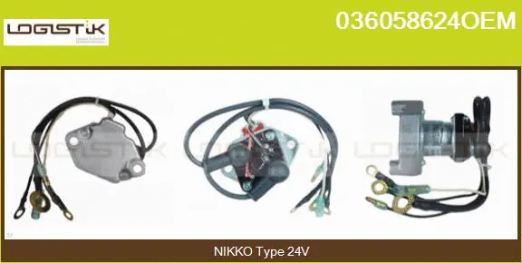 Solenoid Switch, starter (036058624OEM)