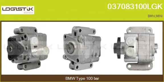 Hydraulic Pump, steering (037083100LGK)