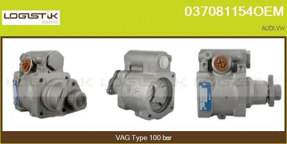 Hydraulic Pump, steering (037081154OEM)