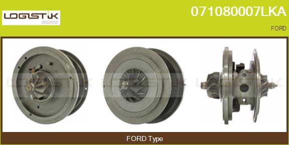 Core assembly, turbocharger (071080007LKA)