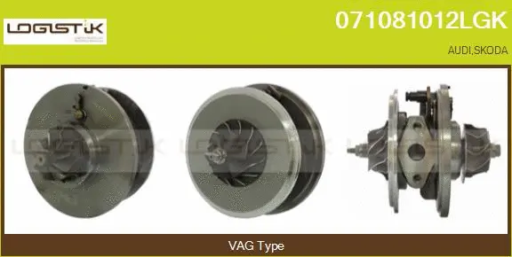 Core assembly, turbocharger (071081012LGK)