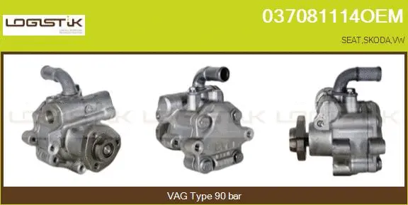 Hydraulic Pump, steering (037081114OEM)