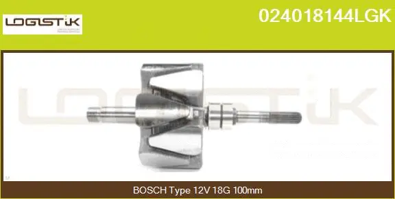 Rotor, alternator (024018144LGK)
