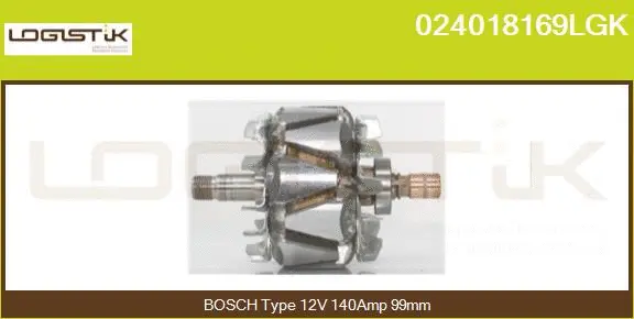 Rotor, alternator (024018169LGK)