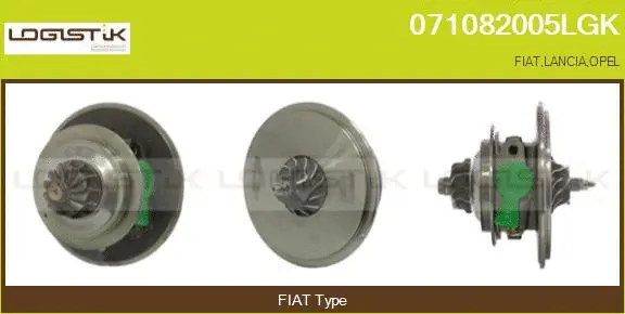 Core assembly, turbocharger (071082005LGK)