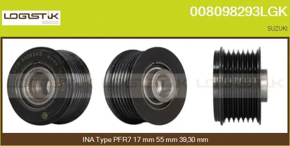 Belt Pulley, alternator (008098293LGK)