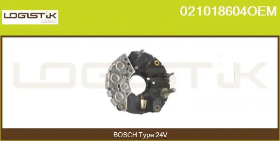 Rectifier, alternator (021018604OEM)