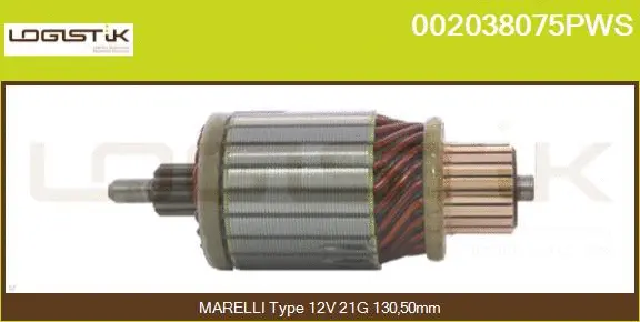 Armature, starter (002038075PWS)