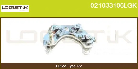Rectifier, alternator (021033106LGK)