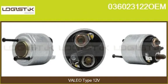 Solenoid Switch, starter (036023122OEM)