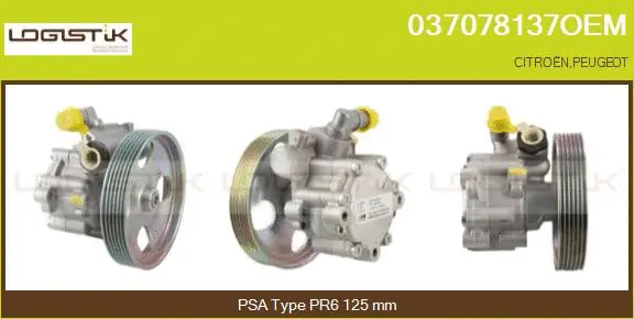 Hydraulic Pump, steering (037078137OEM)