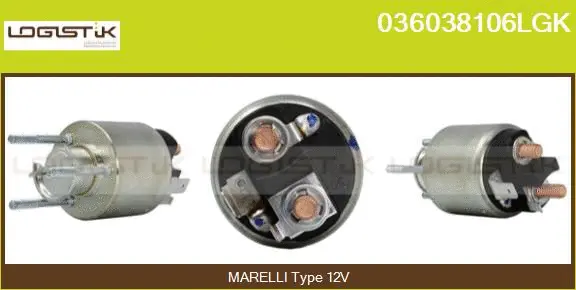 Solenoid Switch, starter (036038106LGK)