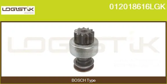 Pinion, starter (012018616LGK)