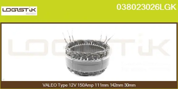 Stator, alternator (038023026LGK)
