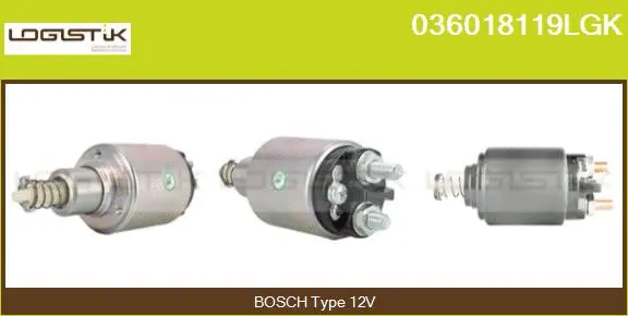 Solenoid Switch, starter (036018119LGK)