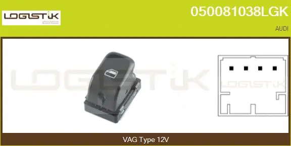 Switch, window regulator (050081038LGK)