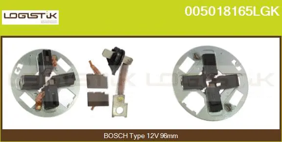 Holder, carbon brushes (005018165LGK)