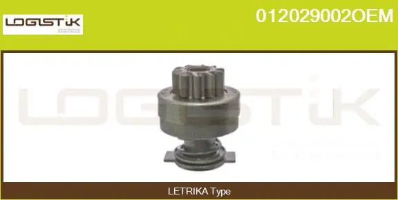 Pinion, starter (012029002OEM)