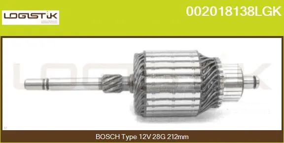 Armature, starter (002018138LGK)